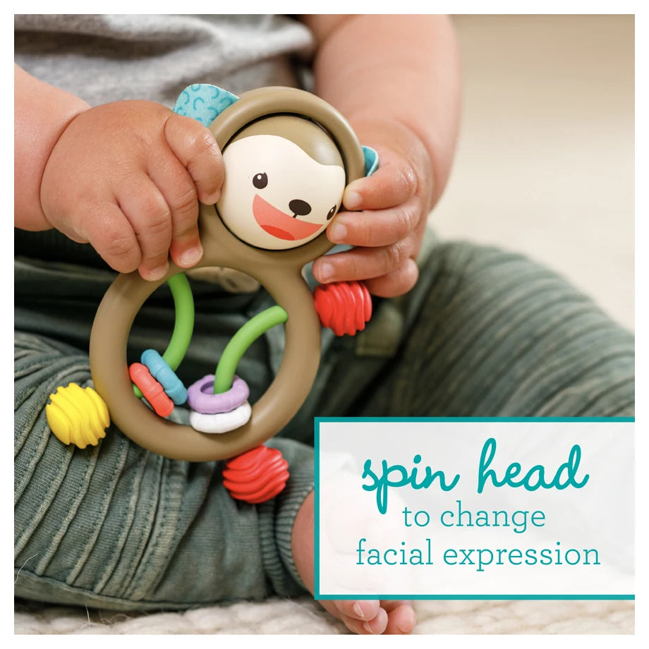 Infantino Busy Lil’ Sensory Rattle