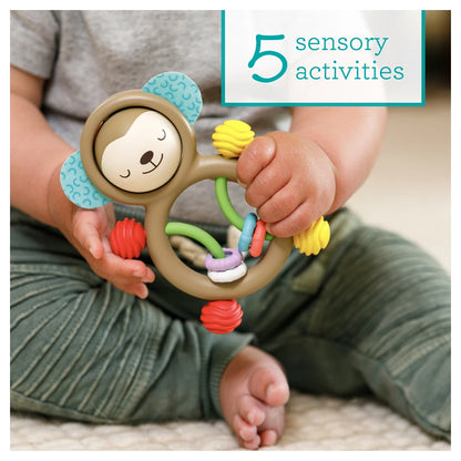 Infantino Busy Lil’ Sensory Rattle