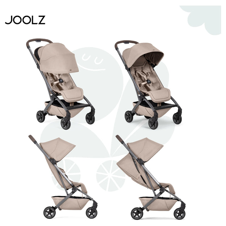 joolz aer + sandy taupe Joolz Aer² Lightweight Stroller (Sandy Taupe) – Halamama.com