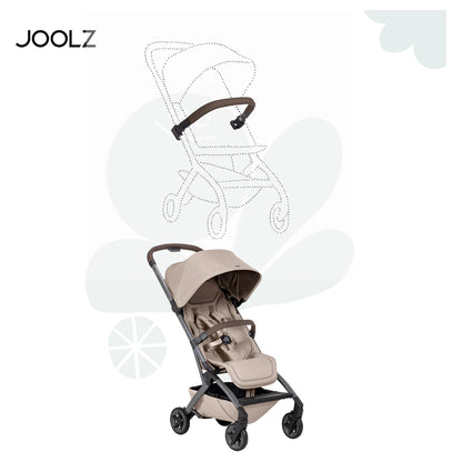 Joolz Aer2 Foldable Bumper Bar (Mid Brown Carbon)