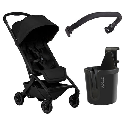 Joolz Aer2 Buggy with Free Bumper Bar & Cup Holder (Space Black)