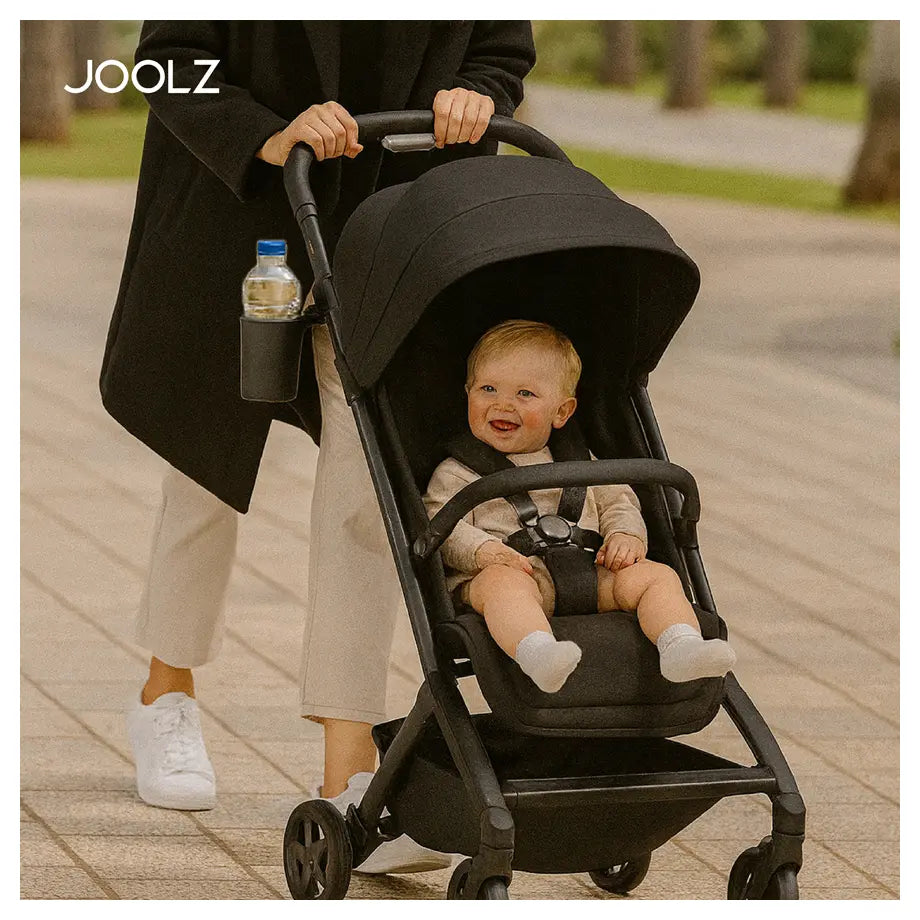 Joolz Aer2 Buggy with Free Bumper Bar & Cup Holder (Space Black)