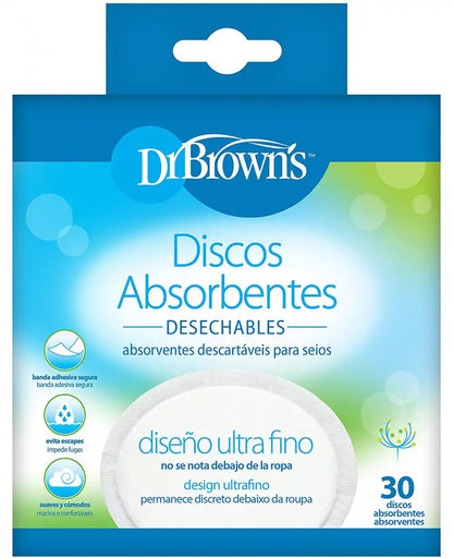 Dr. Browns Disposable Breast Pad, 30-Pack