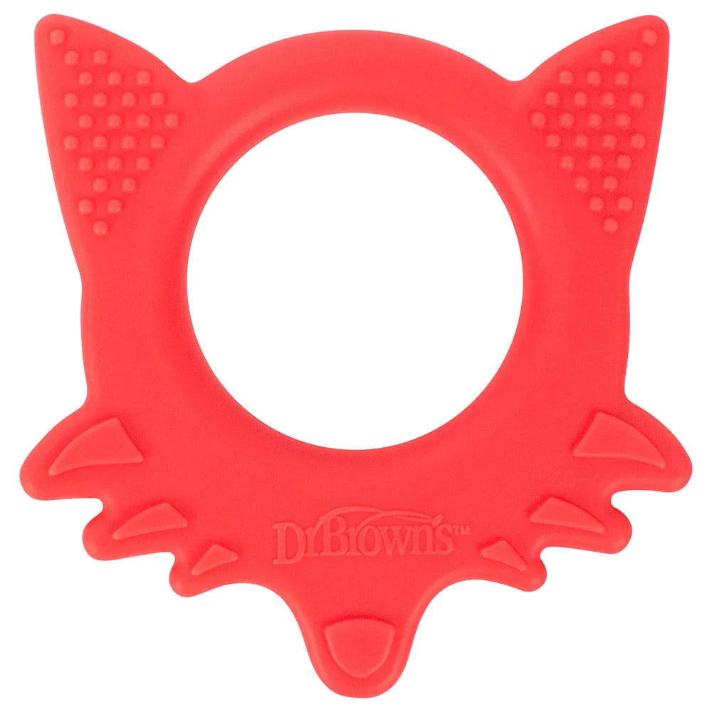 Dr. Browns Flexees Friends Fox Teether (Red) Dr. Browns Flexees Friends Fox Teether (Red)