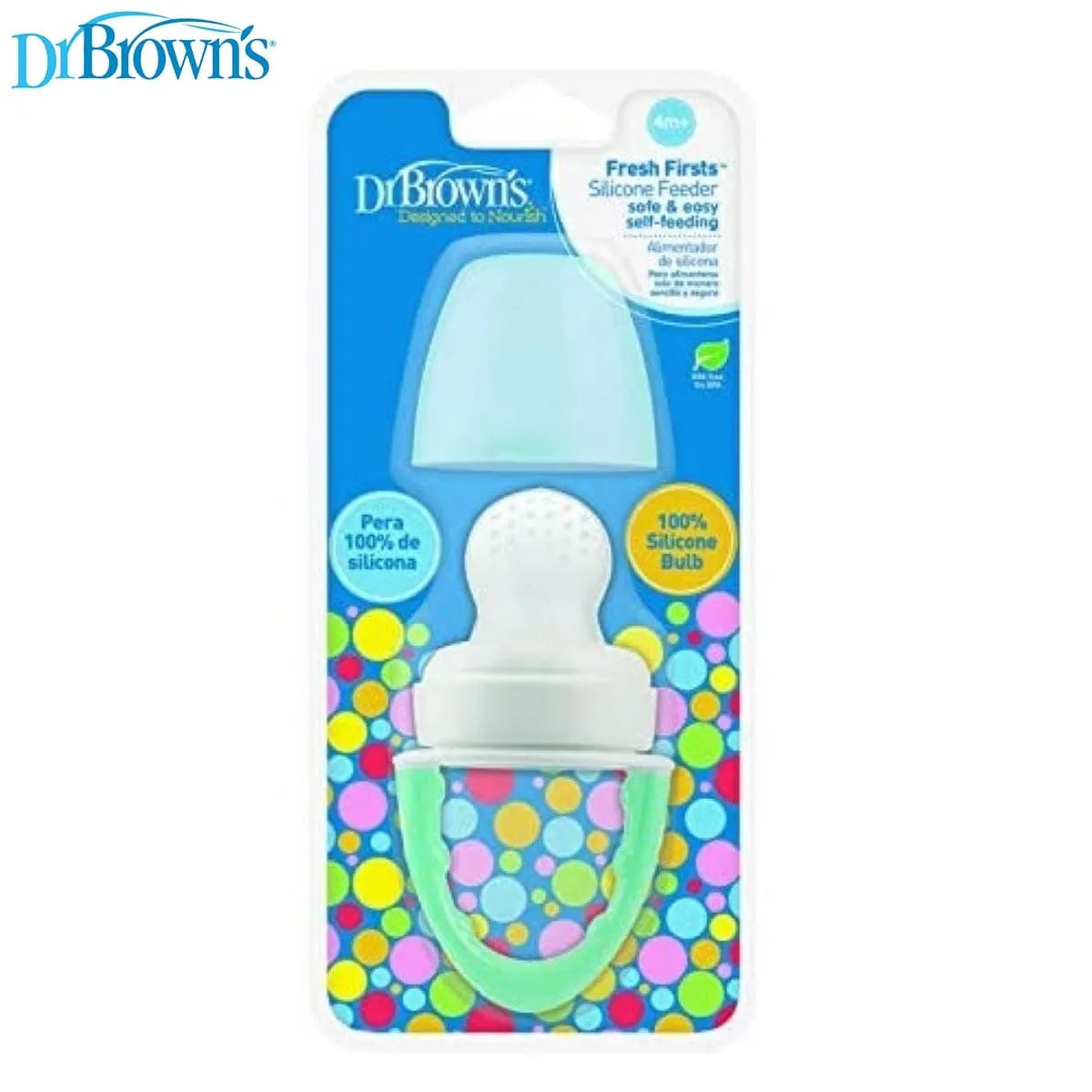 Fresh Firsts Silicone Feeder - Mint, 1-Pack