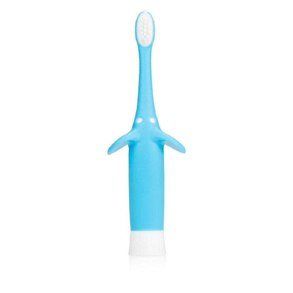 Infant-to-Toddler Toothbrush, Blue Elephant, 1-Pack
