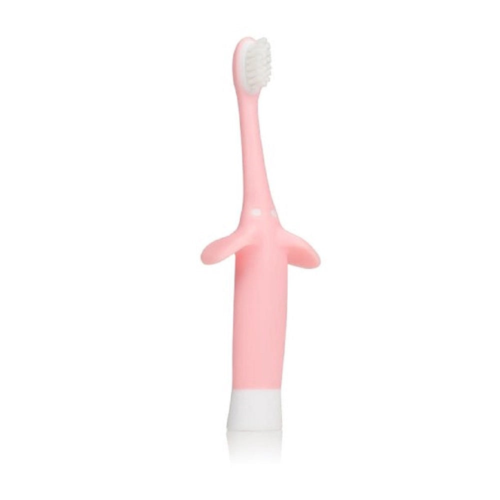 Infant-to-Toddler Toothbrush, Pink Elephant, 1-Pack