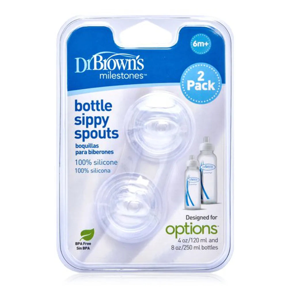 Narrow Options+ Bottle Sippy Spout, 2-Pack