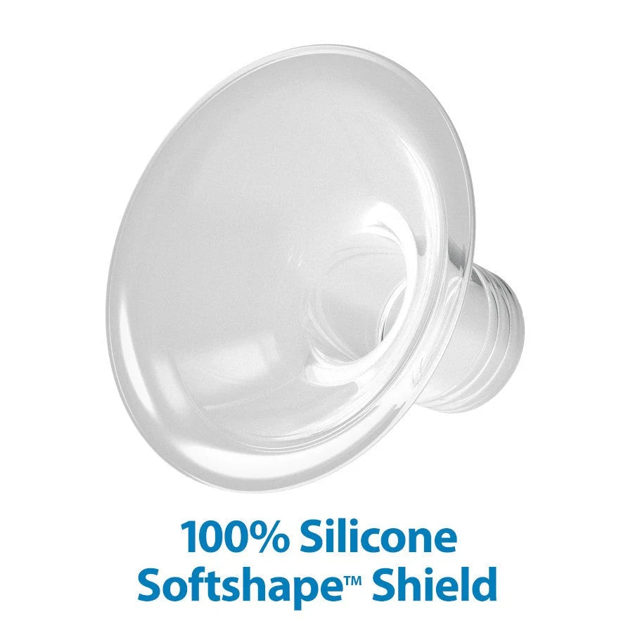 Manual Breast Pump w/ SoftShape Silicone Shield