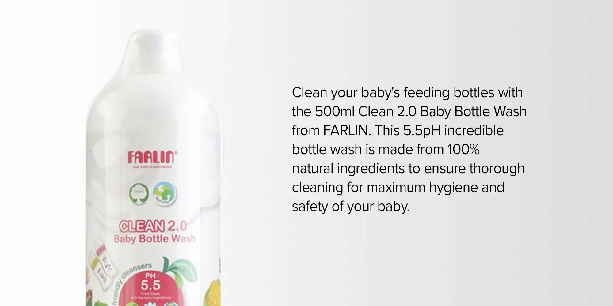 Farlin Baby Bottle Wash 500ML