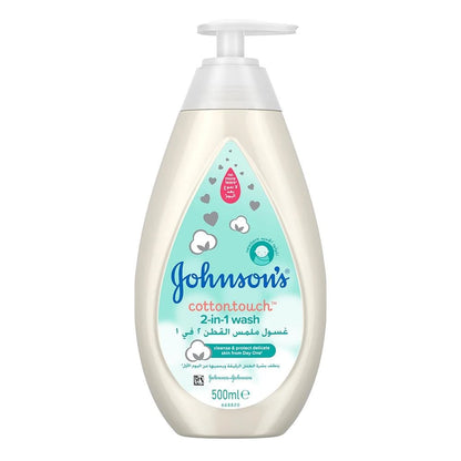 Johnson's Baby Cotton Touch 2in1 Wash 500ML