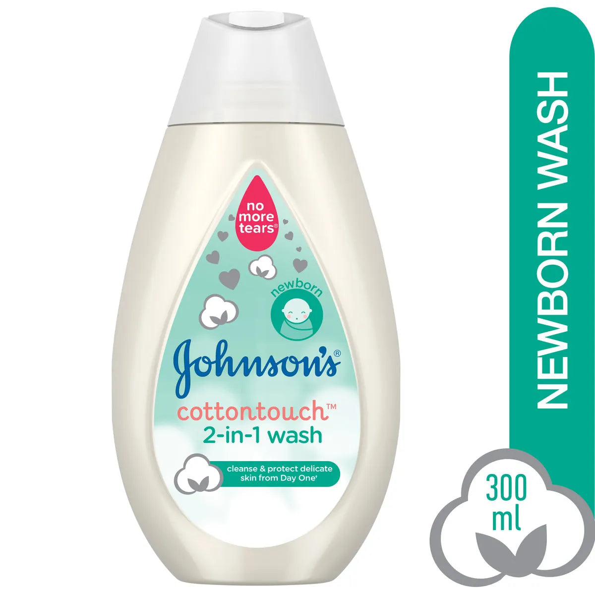 Johnson's Baby Cotton Touch 2in1 Wash 300ML