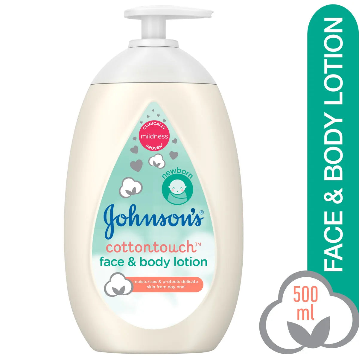 Johnson's Baby Cotton Touch Face & Body Lotion 500ML
