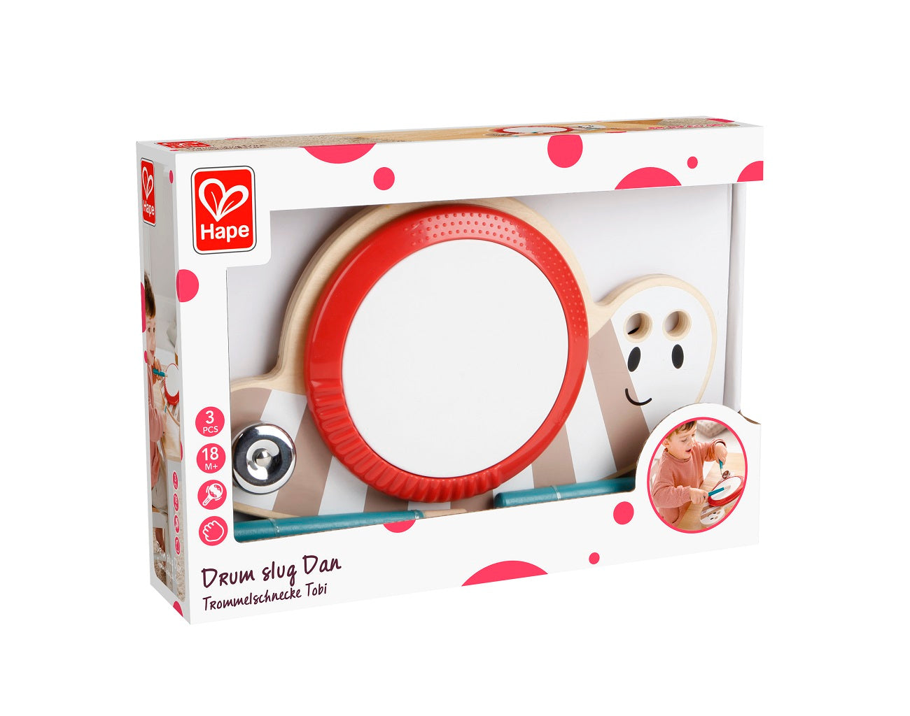Hape Drum Slug Dan Hape Drum Slug Dan