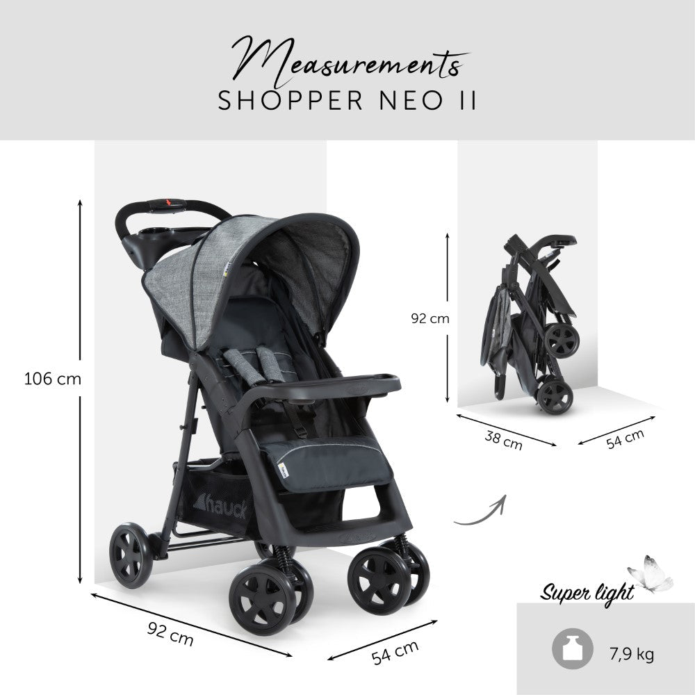 Shopper NEO II (Melange Grey Charcoal)