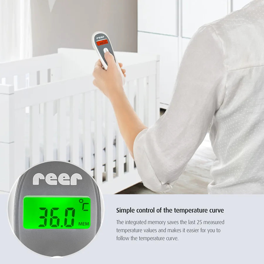 Reer Colour Soft Temp 3in1 contactless infrared thermometer