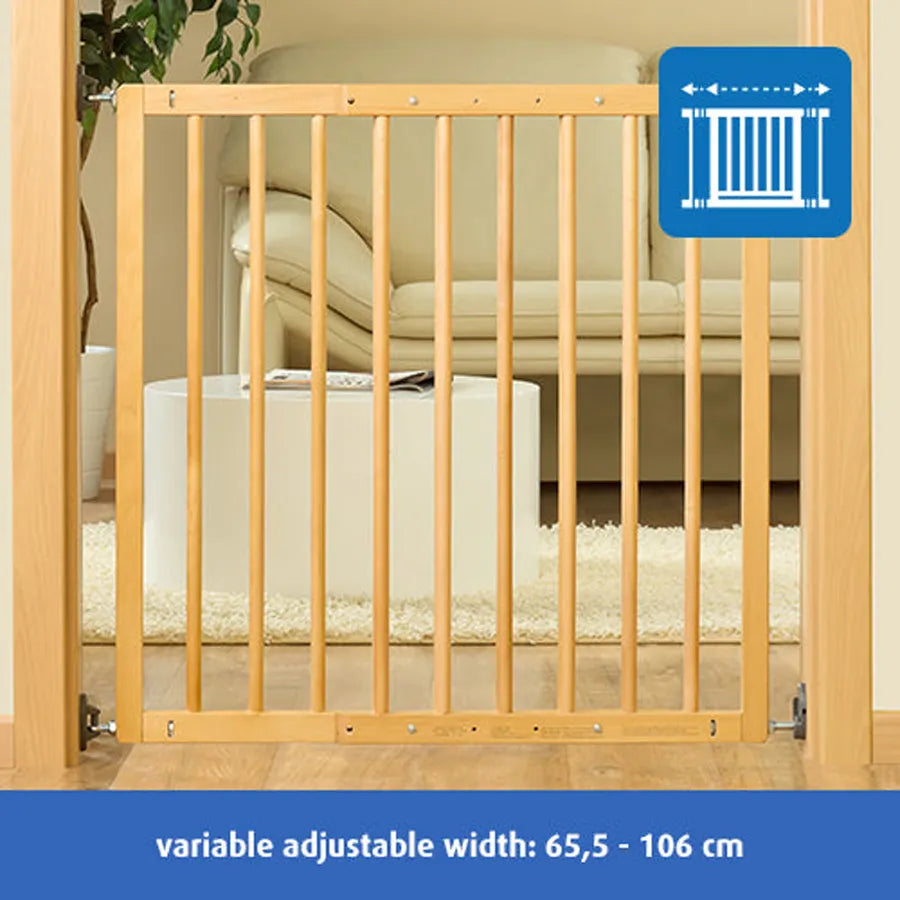Reer Wall mounted gate Basic, Simple-Lock, wood Reer Wall mounted gate Basic, Simple-Lock, wood