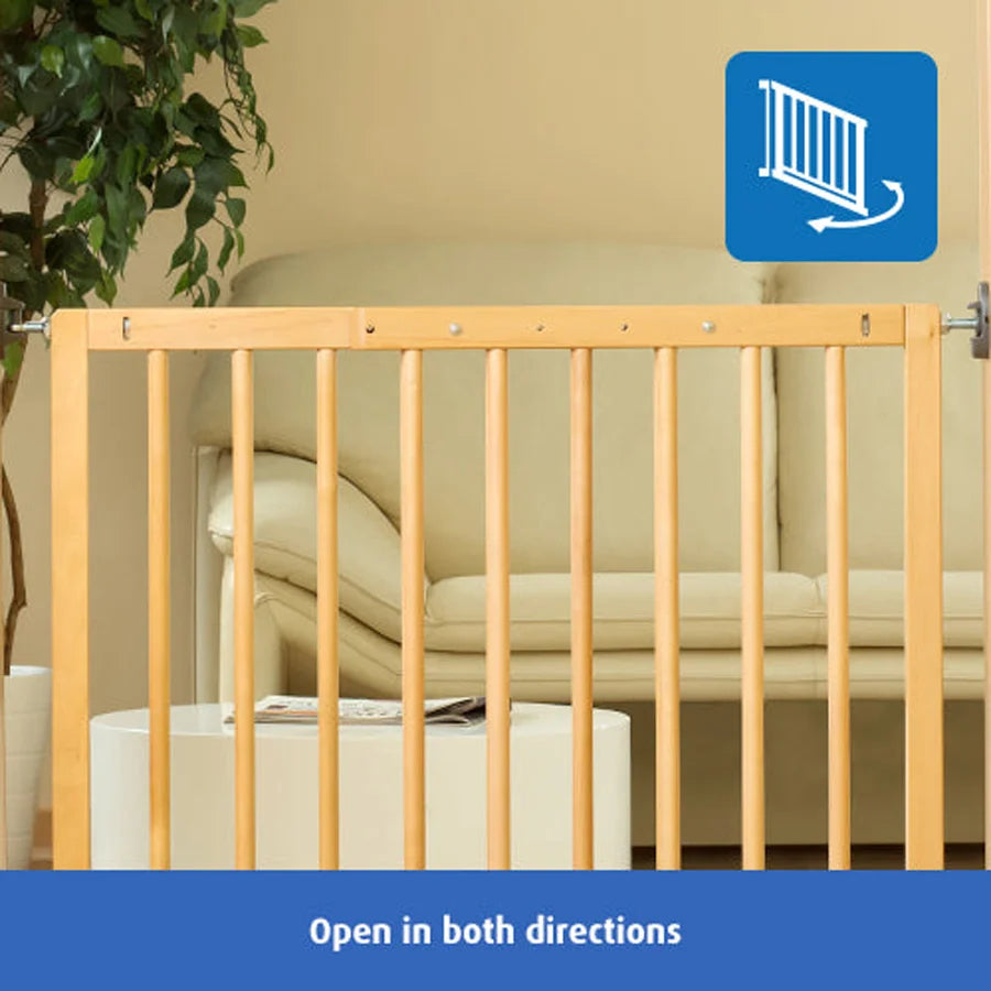 Reer Wall mounted gate Basic, Simple-Lock, wood Reer Wall mounted gate Basic, Simple-Lock, wood