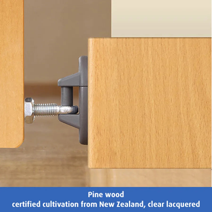 Reer Wall mounted gate Basic, Simple-Lock, wood Reer Wall mounted gate Basic, Simple-Lock, wood