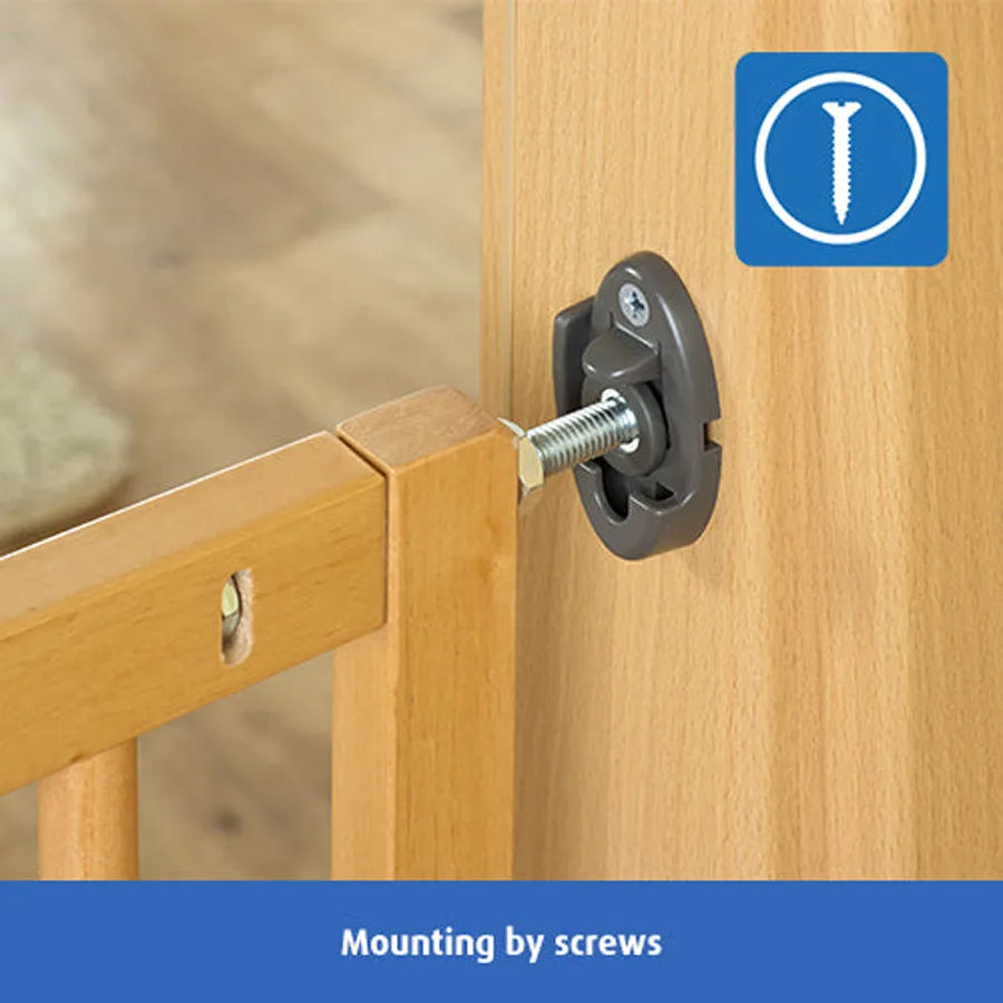 Reer Wall mounted gate Basic, Simple-Lock, wood Reer Wall mounted gate Basic, Simple-Lock, wood