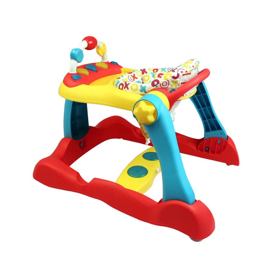 Creative Baby Bounce Steps 3 in 1 Walker (Red)