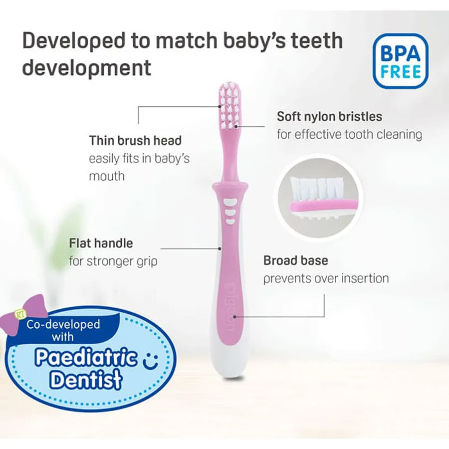 Pigeon Training Tooth Brush Lesson-3 (Pink) Pigeon Training Tooth Brush Lesson-3 (Pink)