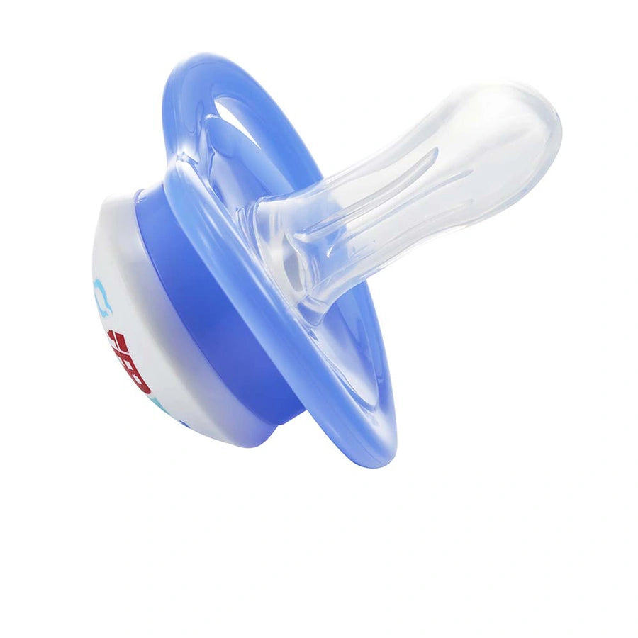 Pigeon Minilight Pacifier Double (L) Boy Ship & Giraffe
