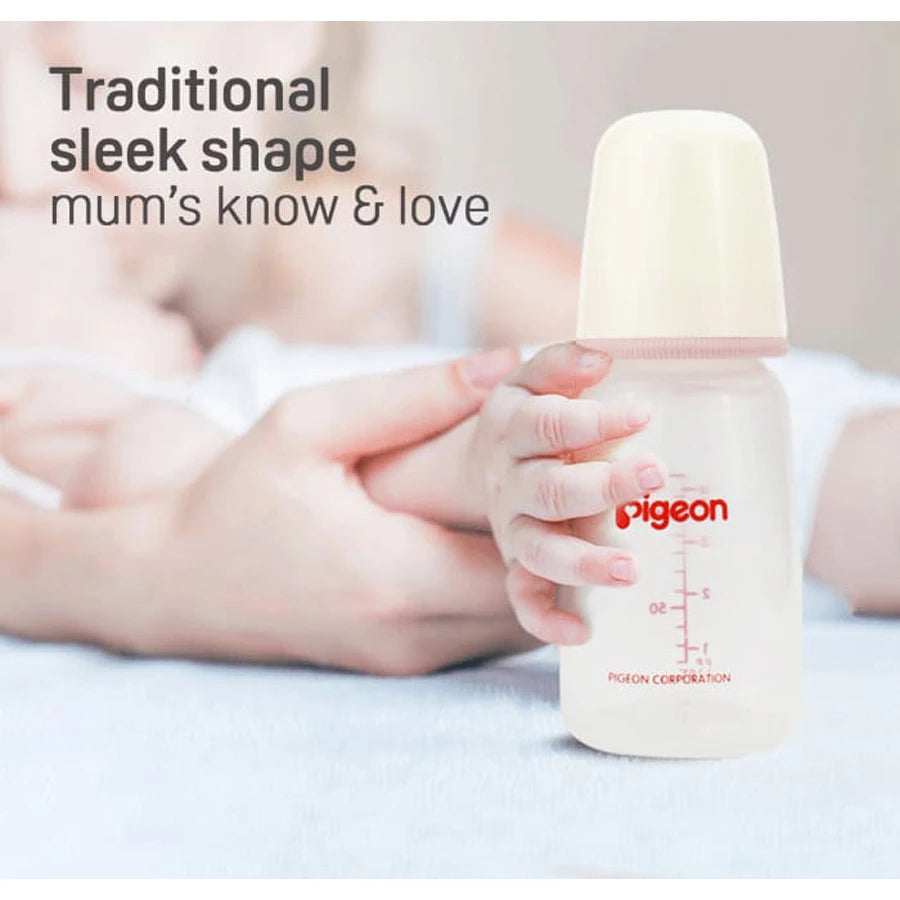 Pigeon Plastic Bottle SN 120 ML (White) Pigeon Plastic Bottle SN 120 ML (White)