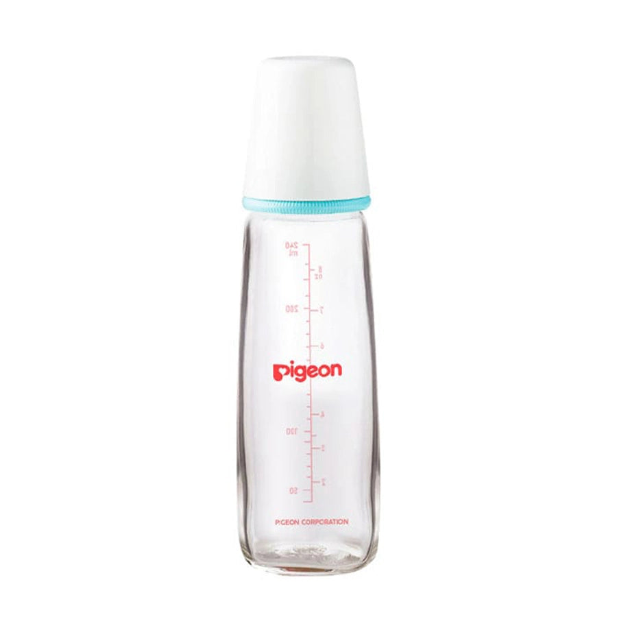 Pigeon - Glass Bottle SN 240 ML (White)