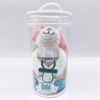 Baby Works Bibipals Bunny Breathable (Pink)
