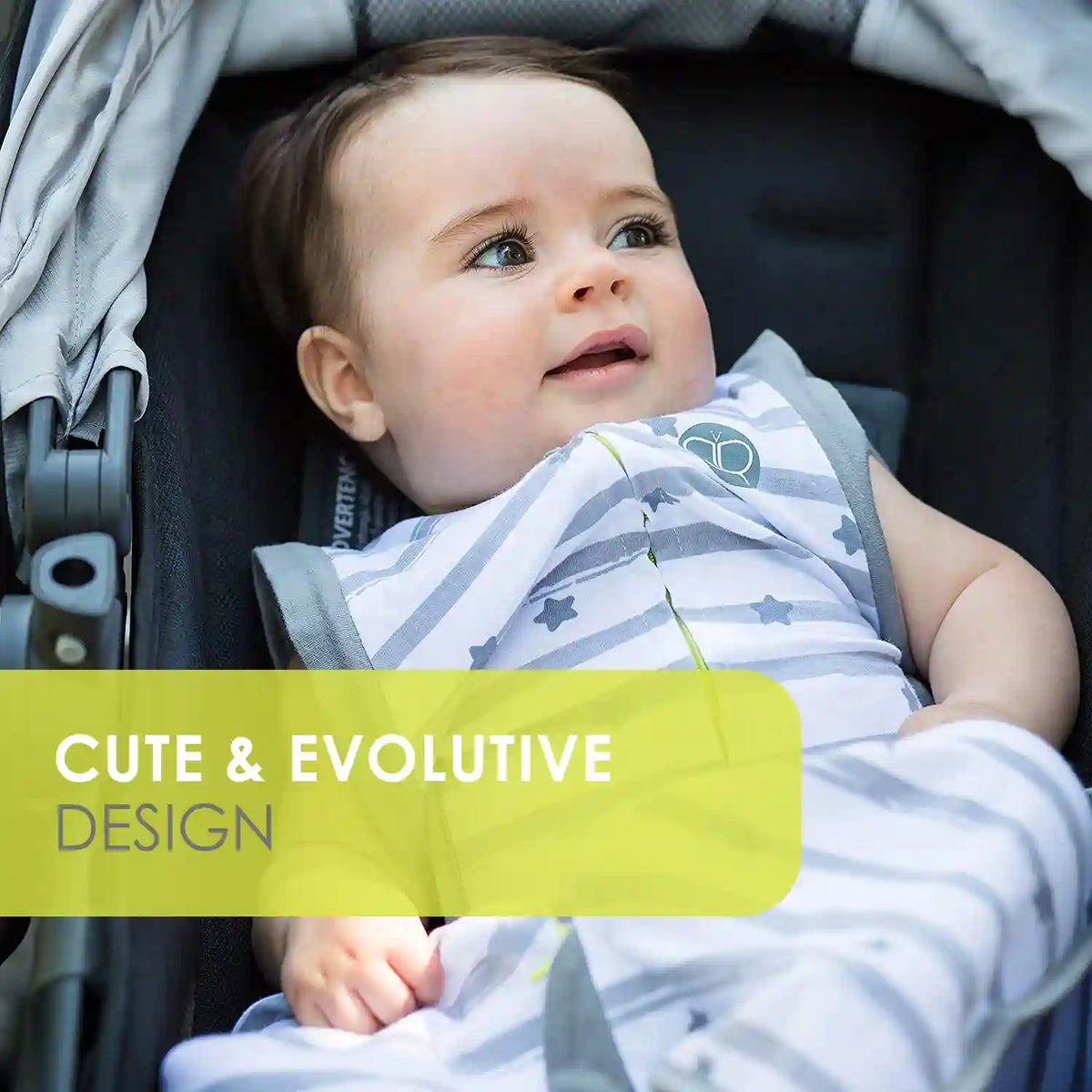Bbluv Sleep - 3-In-1 Evolutive Swaddle with Removable Sleeves