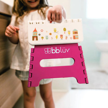 Bbluv Step - Foldable Step Stool (Pink)
