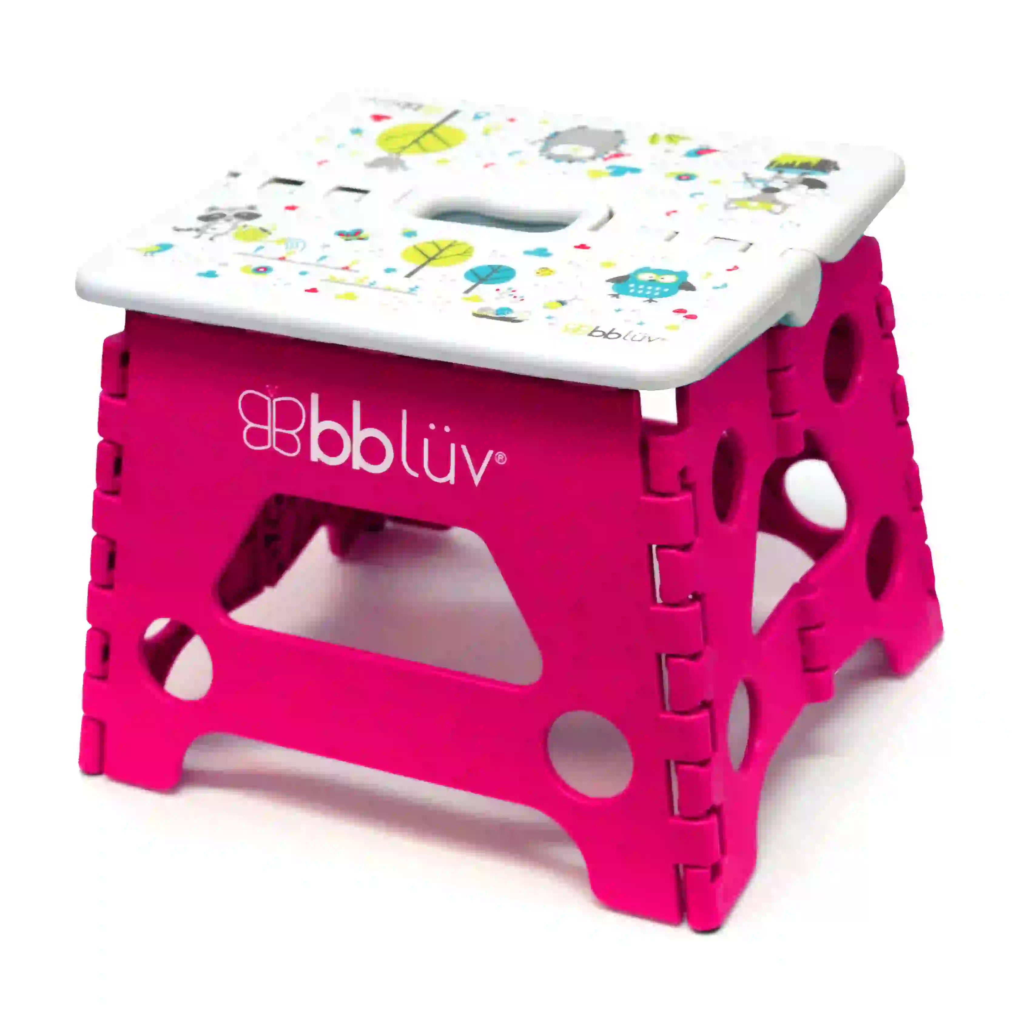 Bbluv Step - Foldable Step Stool (Pink)
