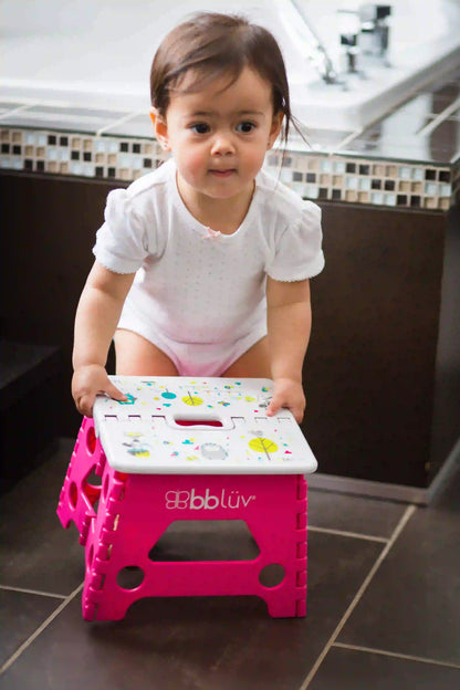 Bbluv Step - Foldable Step Stool (Pink)
