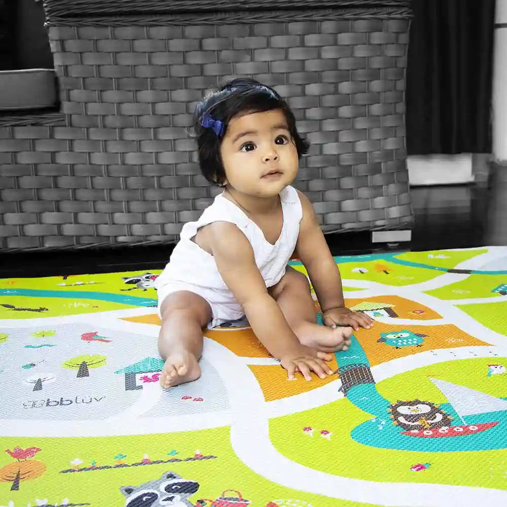 Bbluv Multi - Reversible Playmat-Miles (Multicolor) Bbluv Multi - Reversible Playmat-Miles (Multicolor)