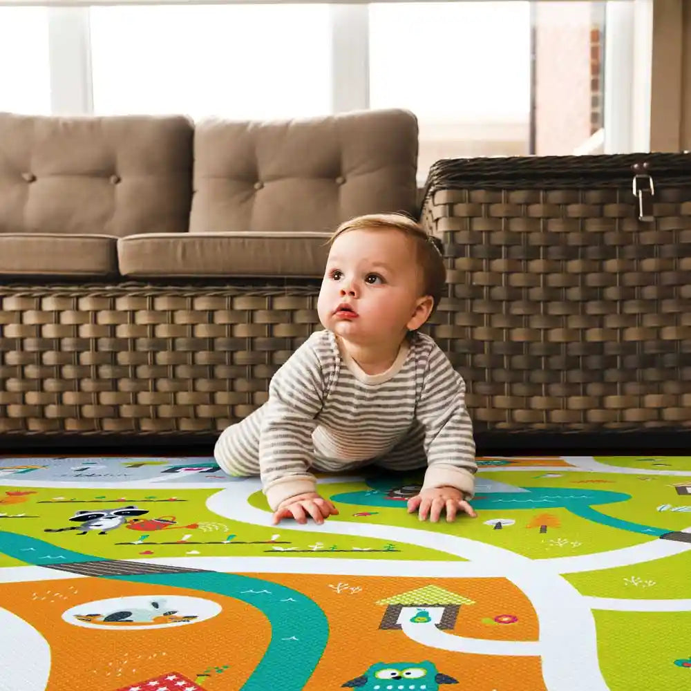 Bbluv Multi - Reversible Playmat-Miles (Multicolor) Bbluv Multi - Reversible Playmat-Miles (Multicolor)