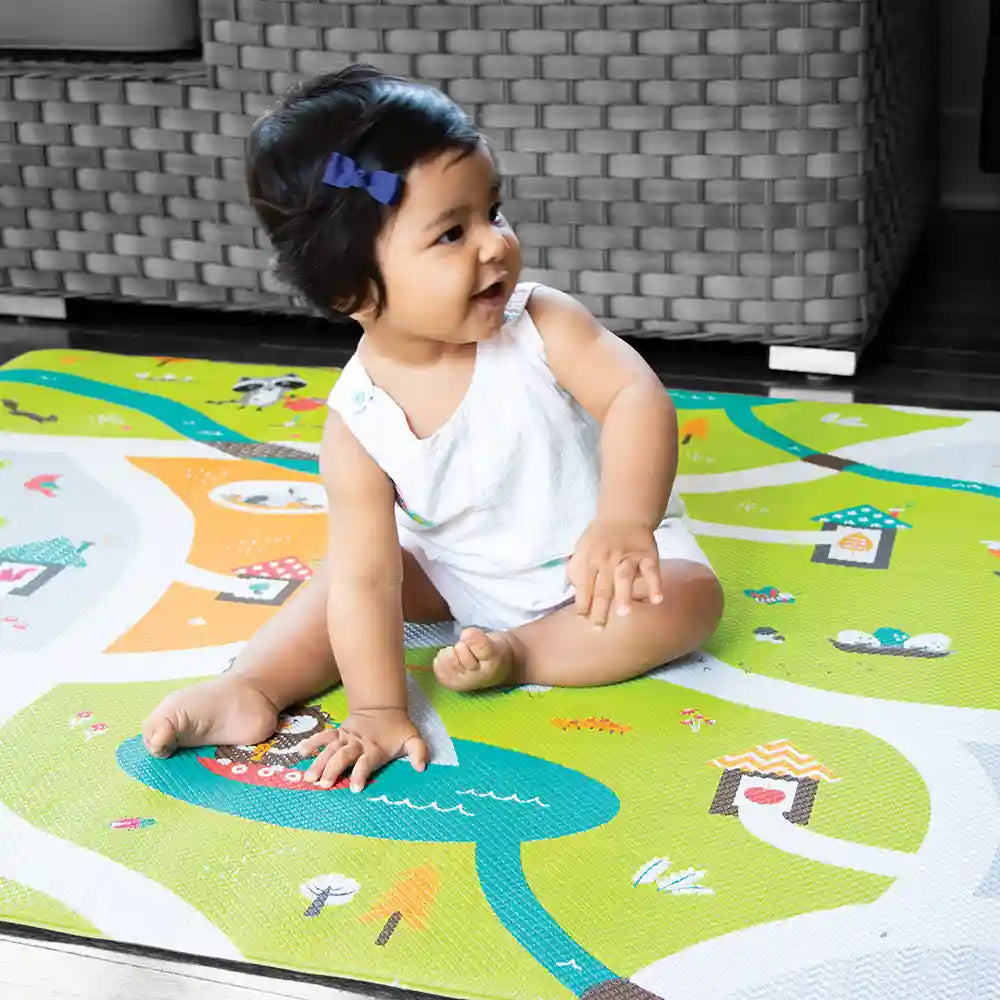 Bbluv Multi - Reversible Playmat-Miles (Multicolor) Bbluv Multi - Reversible Playmat-Miles (Multicolor)