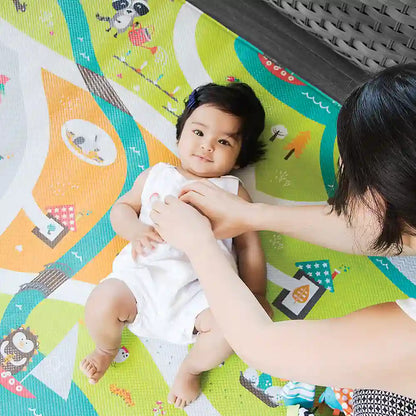 Bbluv Multi - Reversible Playmat-Miles (Multicolor)
