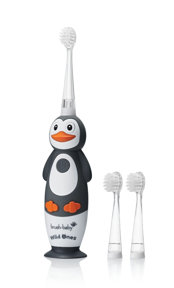 <tc>فرشاة أسنان قابلة لإعادة الشحن من شركة وايلد وانز  بطريق من براش بيبي</tc>