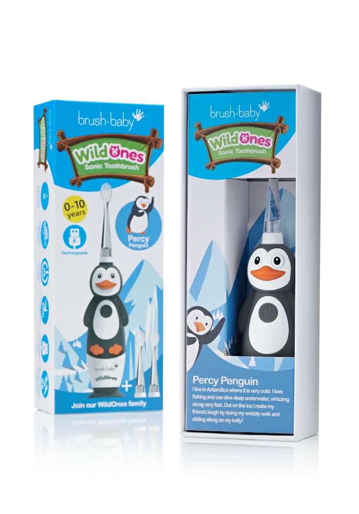 Brush Baby WildOnes Penguin Rechargeable Toothbrush