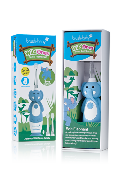Brush Baby WildOnes Elephant Rechargeable Toothbrush