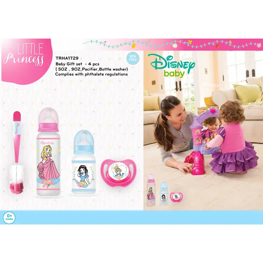 Disney - Baby Feeding 4 Pcs Gift Pack - Princess