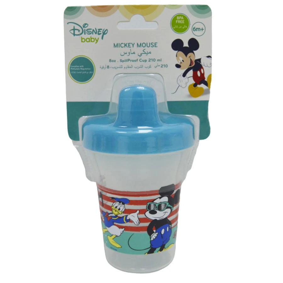 Disney - BPA Free Baby Sippy Cup, 12 Months+, 300ML - Mickey Mouse (Blue)