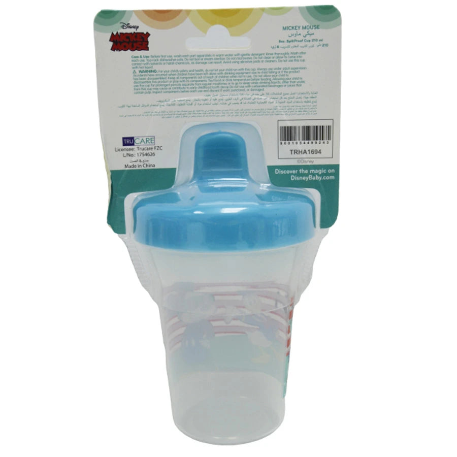 <tc>ديزني - كوب مضاد للانسكاب للأطفال خالٍ من مادة BPA، لعمر 12 شهرًا فما فوق، 300 مل - ميكي ماوس (أزرق)</tc>