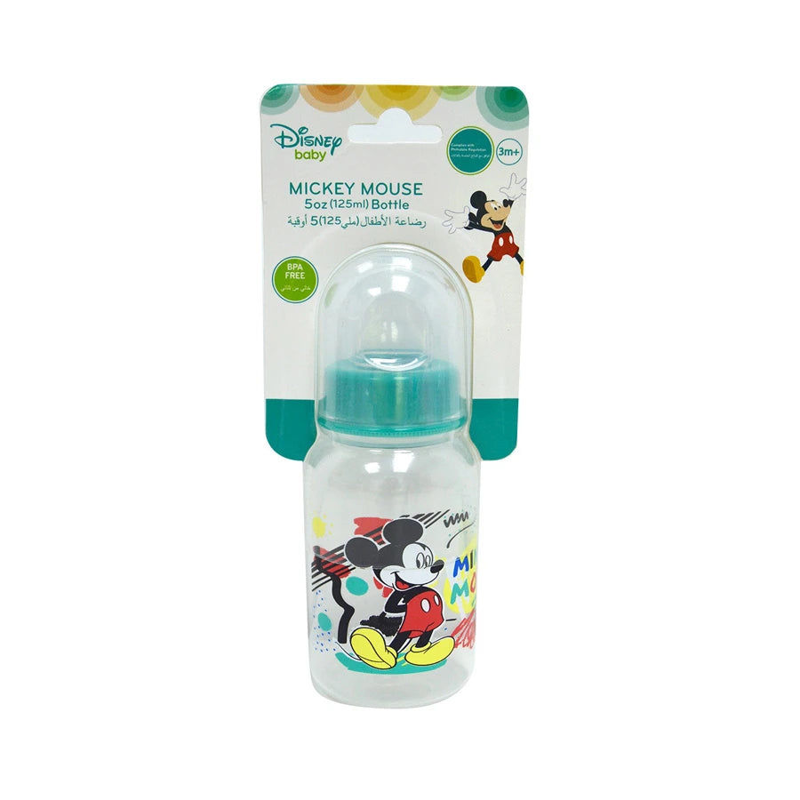 Mickey 5oz Standard Baby Feeding Bottle