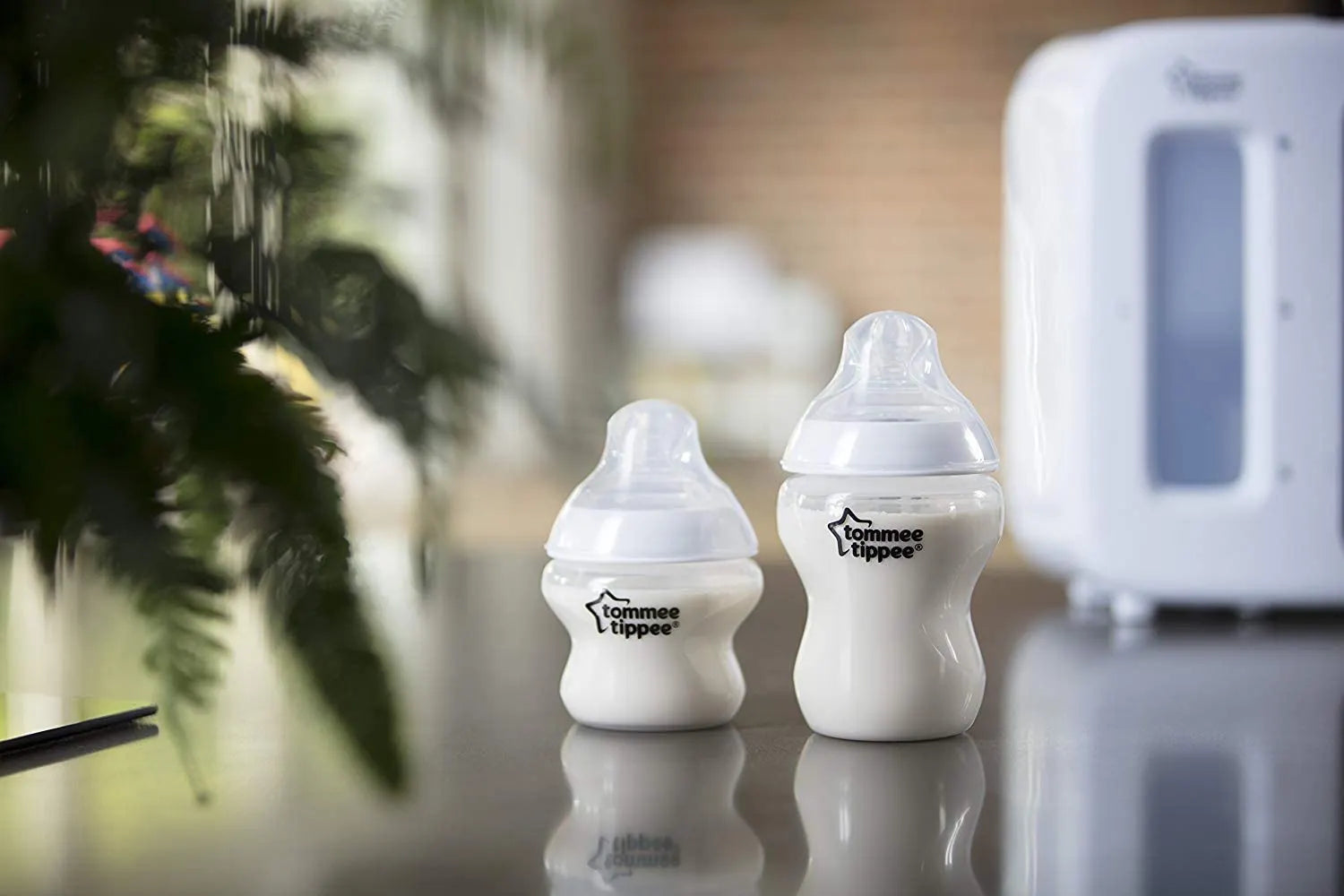 Tommee Tippee Closer To Nature Feeding Bottle, 150Ml X 3 (Clear)