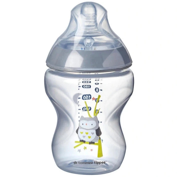 Tommee Tippee Closer To Nature Feeding Bottle, 260Ml X 1 - Boy