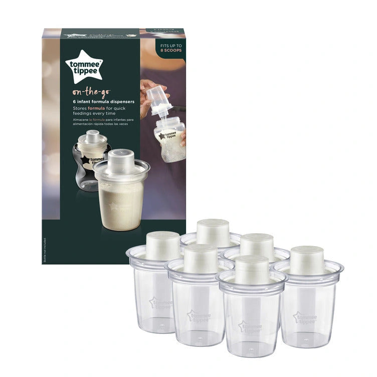 Tommee Tippee Closer To Nature Milk Powder Dispenser(Pack Of 6)