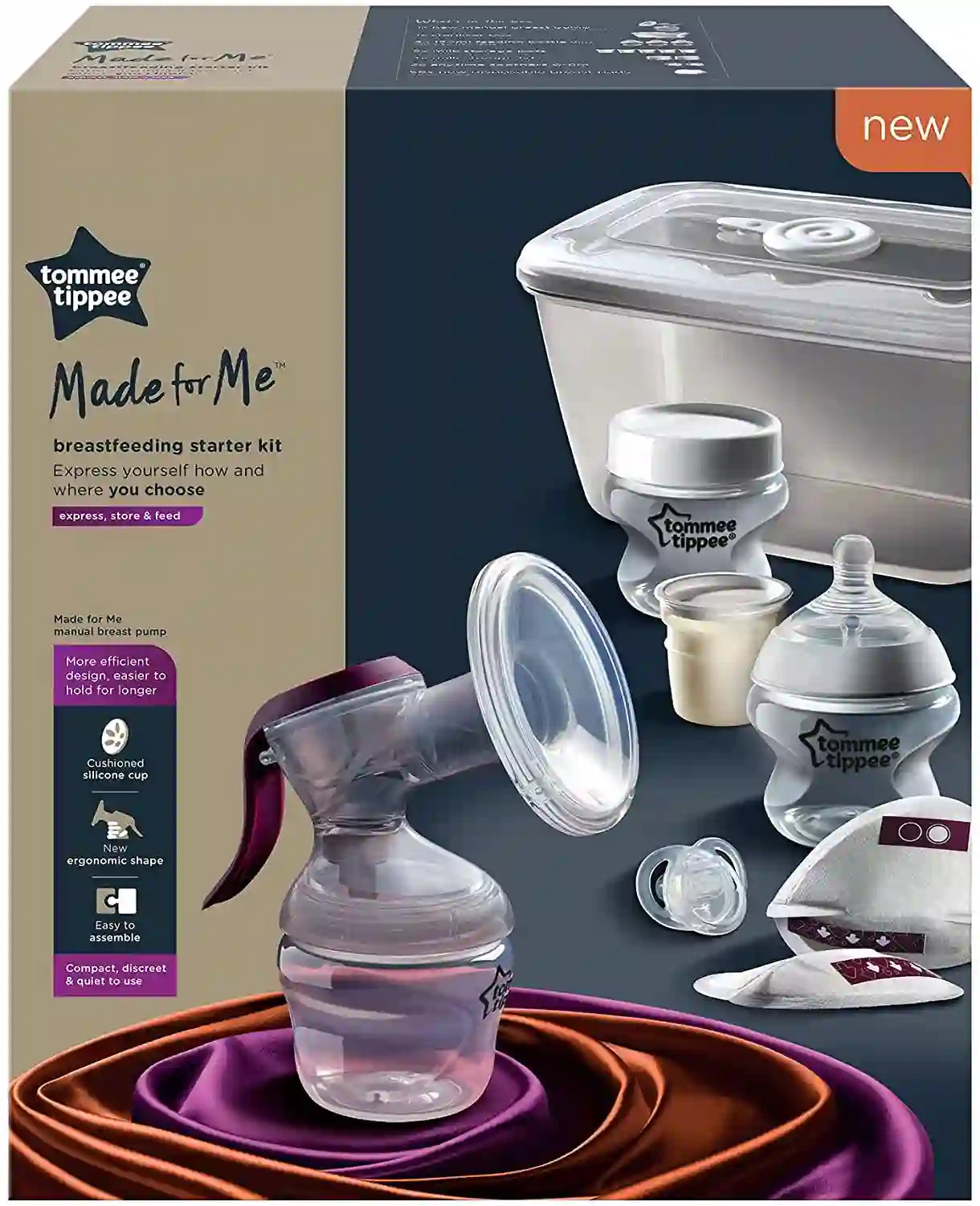Tommee Tippee Closer To Nature Breast Feeding Kit