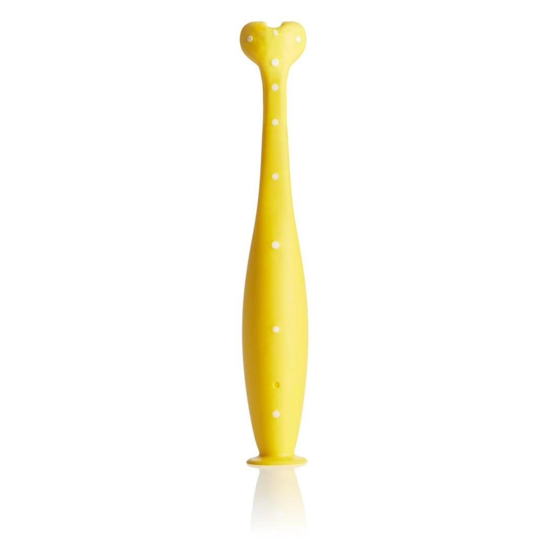 <tc>فريدابابي - فرشاة أسنان ثلاثية الزوايا للتدريب للأطفال الصغار (أصفر)</tc>